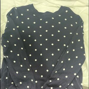 Navy blue sweater